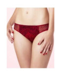 Slip Chantal Thomass Encense moi Leopard Rouge