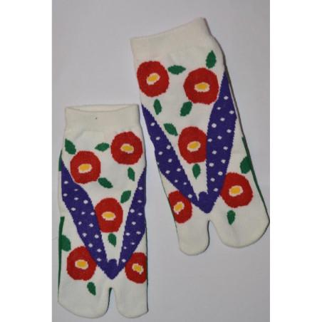  Chaussettes Japonaises tulipes