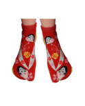 Chaussettes Tabi la fille aux fleurs