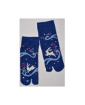 chaussettes Japonaises Lapins bondissant