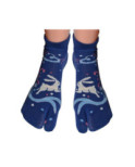 chaussettes Japonaises Lapins bondissant