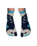 Chaussettes japonaises tabi petits pingoins