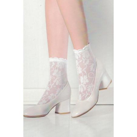 Chaussettes  dentelle florale Emilio Cavallini
