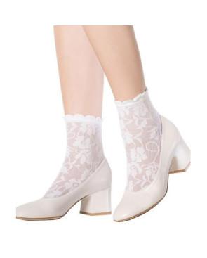 Chaussettes  dentelle florale Emilio Cavallini