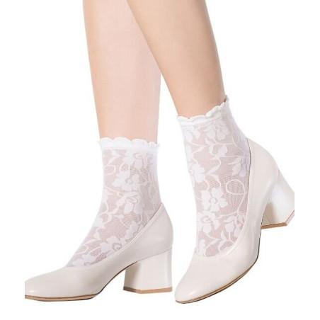Chaussettes  dentelle florale Emilio Cavallini
