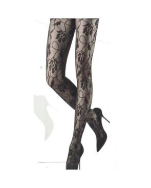 Collant fleurs exquises Emilio Cavallini