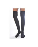 Jambière Microfibre noir Ruban papillons