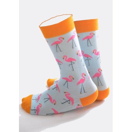 Chaussettes Petits Flamants Roses