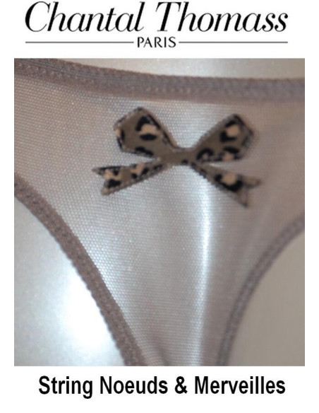 String Noeuds et merveille Ivoire