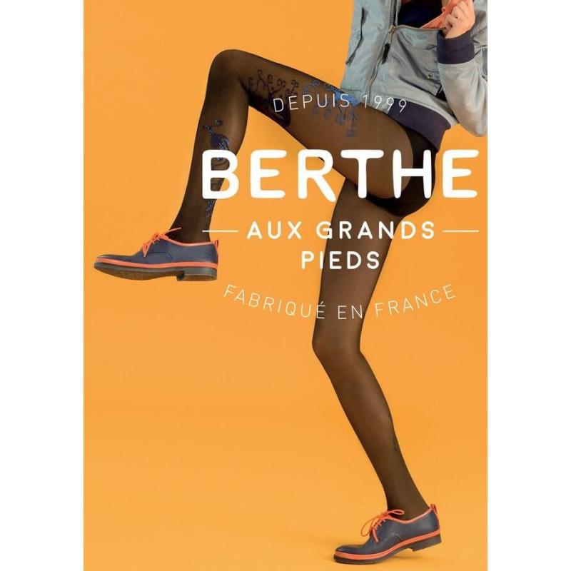  Collant Berthe aux grands Pieds Cadre noire