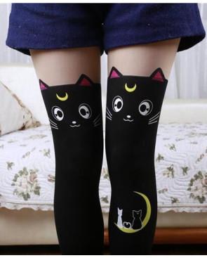 Collant Cuissarde Sailor Moon trompe l'oeil