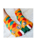Chaussettes 5 Doigts coton Fan Italy