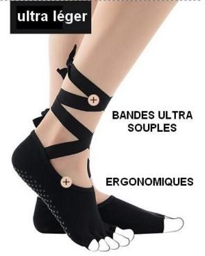 Chaussettes de Yoga 5 Doigts fitness
