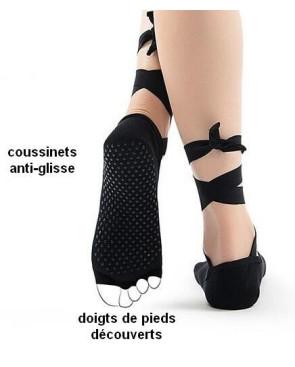  Chaussettes de Yoga 5 Doigts fitness