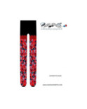 Collant MArieantoilette Antoinette Rouge