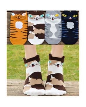 Socquettes Chats rigolos