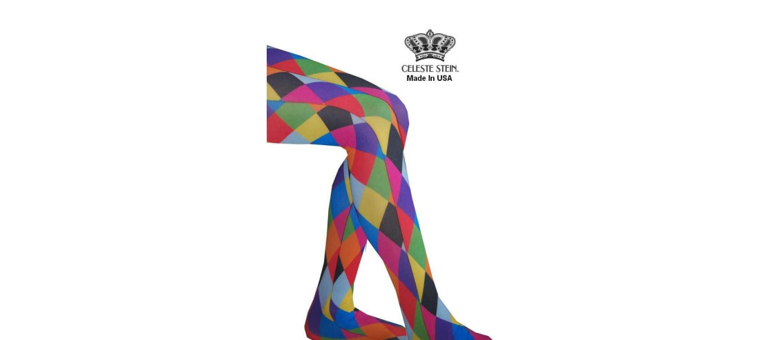 Collant Arlequin Celeste Stein couleurs