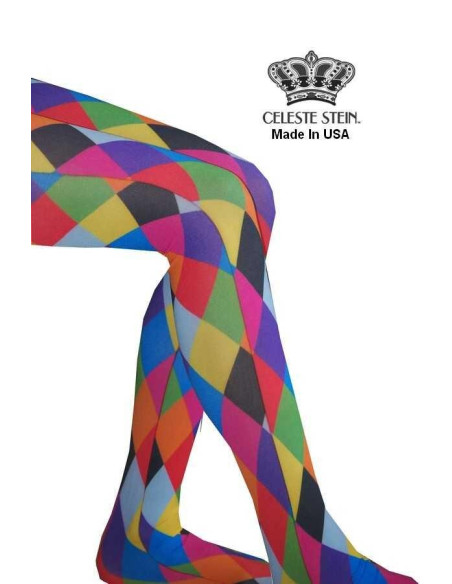 Collant Arlequin Celeste Stein couleurs