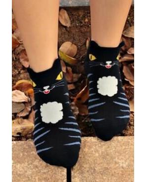 Socquettes Chats rigolos chat de la nuit av