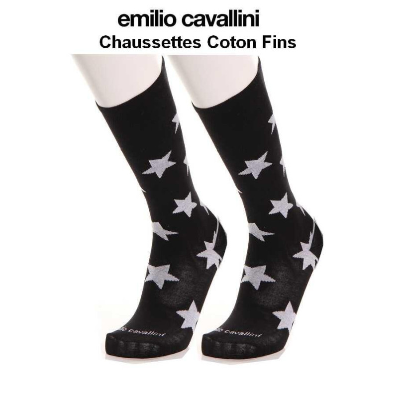 Chaussettes Unisex étoiles Emilio Cavallini