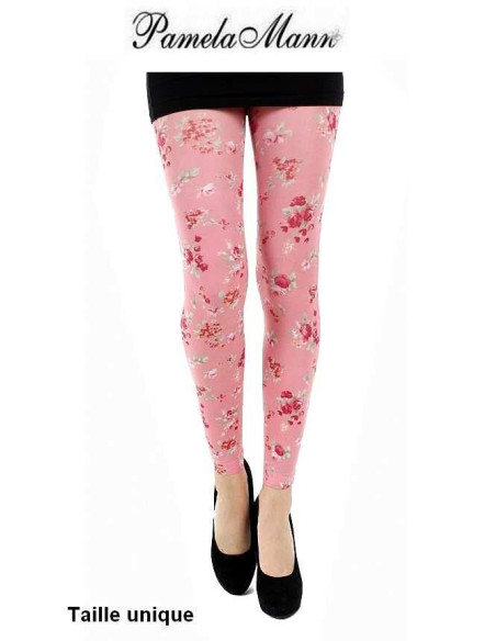 Collant Tagada à Fleurs Paamela Mann