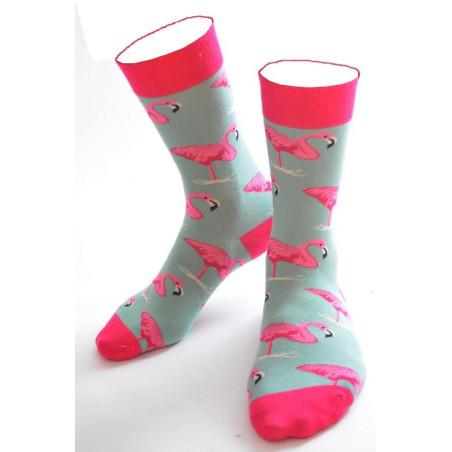 Duo de Chaussettes Flamants Roses