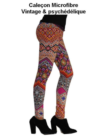 Caleçon vintage psychédélique