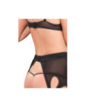 Ensemble Trinagle Sexy Porte Jartelle Leg Avenue