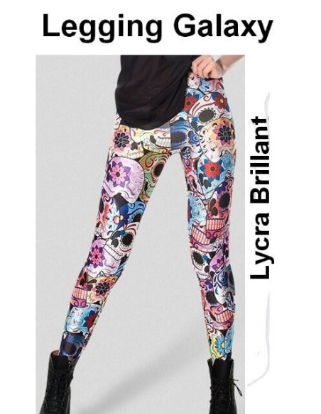 Caleçon galaxy cranes psychédéliques face