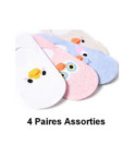 Lot de Socquettes invisibles Sport oiseaux