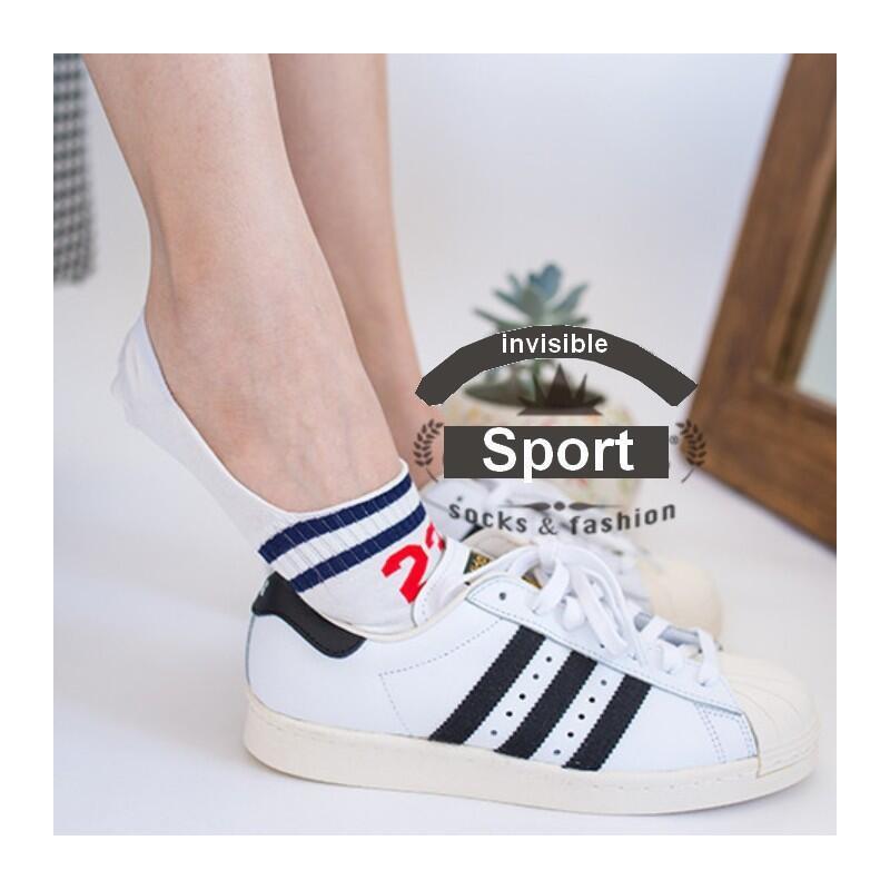 Lot de Socquettes Sport Invisibles Coton
