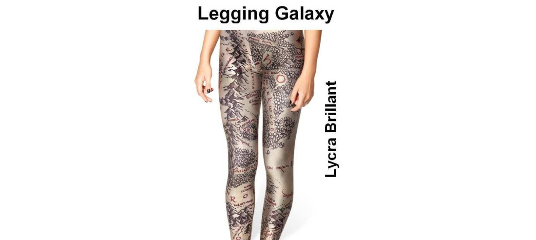 Caleçon galaxy Terre du milieu détail