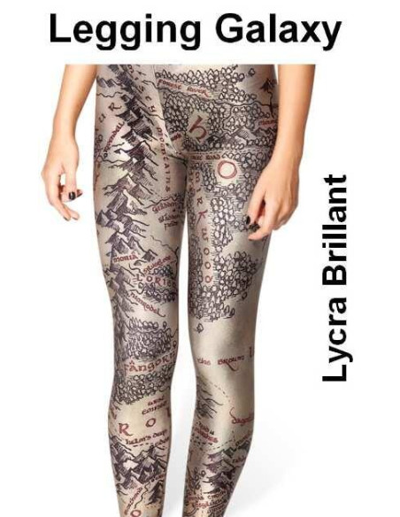 Caleçon galaxy Terre du milieu détail