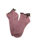 Chaussettes Sans compression noeud pap parme