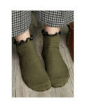Chaussettes Sans compression noeud pap kaki