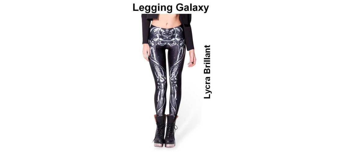 Caleçon Galaxy squelette de terminator déhanché