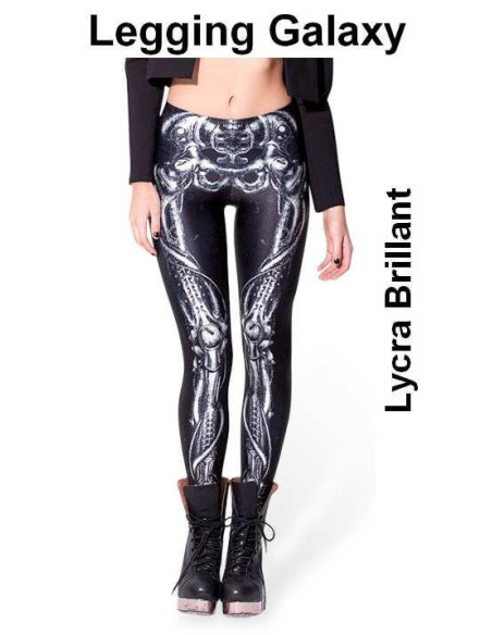 Caleçon Galaxy squelette de terminator déhanché