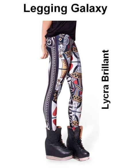 Caleçon galaxy Dame de coeurs profil