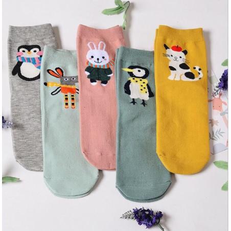 Lot De chaussettes Zanimaux rigolos