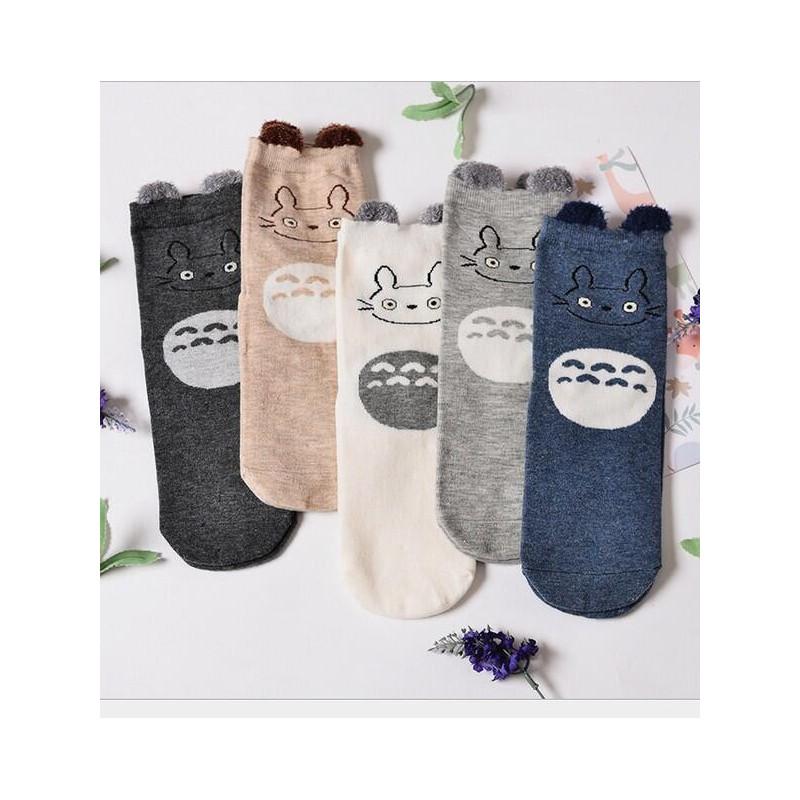 Lot de 5 Paires de Chaussettes Totorro