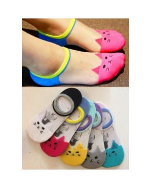 Lot De 5 paires de protége pieds Chats