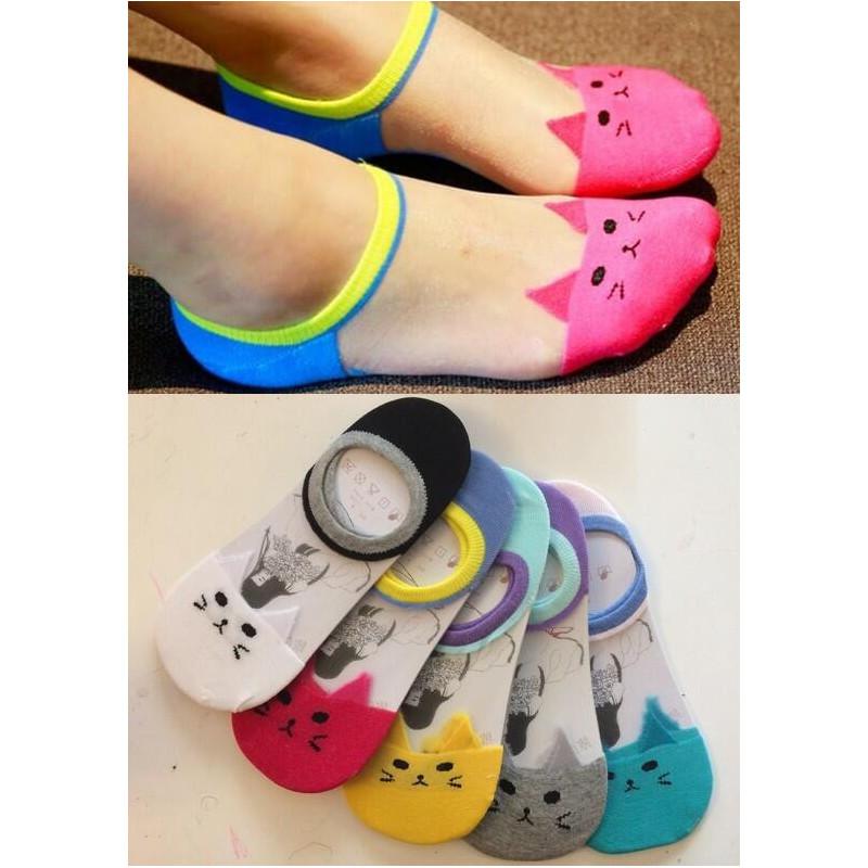 Lot De 5 paires de protége pieds Chats