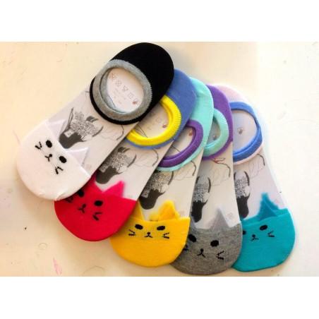 Lot De 5 paires de protége pieds Chats