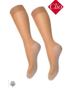 Mi bas lycra 30 den semelle coton Clio