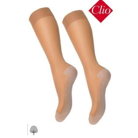 Mi bas lycra 30 den semelle coton Clio