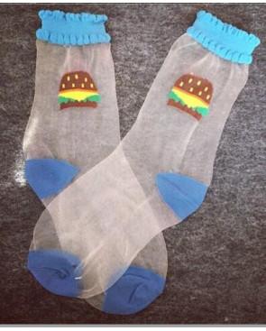 Chaussettes Brunch Trompe L'oeil assorties