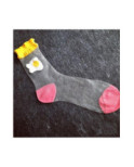 Chaussettes Brunch Trompe L'oeil assorties