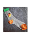 Chaussettes Brunch Trompe L'oeil assorties