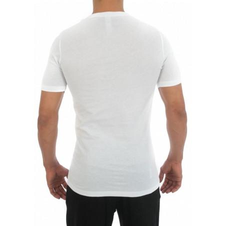 Lot de 2 T Shirt col V Pur Coton Hom