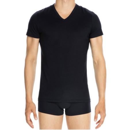 T shirt Hom Col V Coton